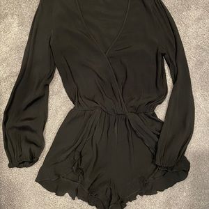 Gab Kate Black Romper size small